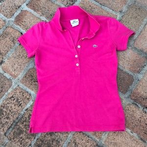 Lacoste sz 36 buttoned top